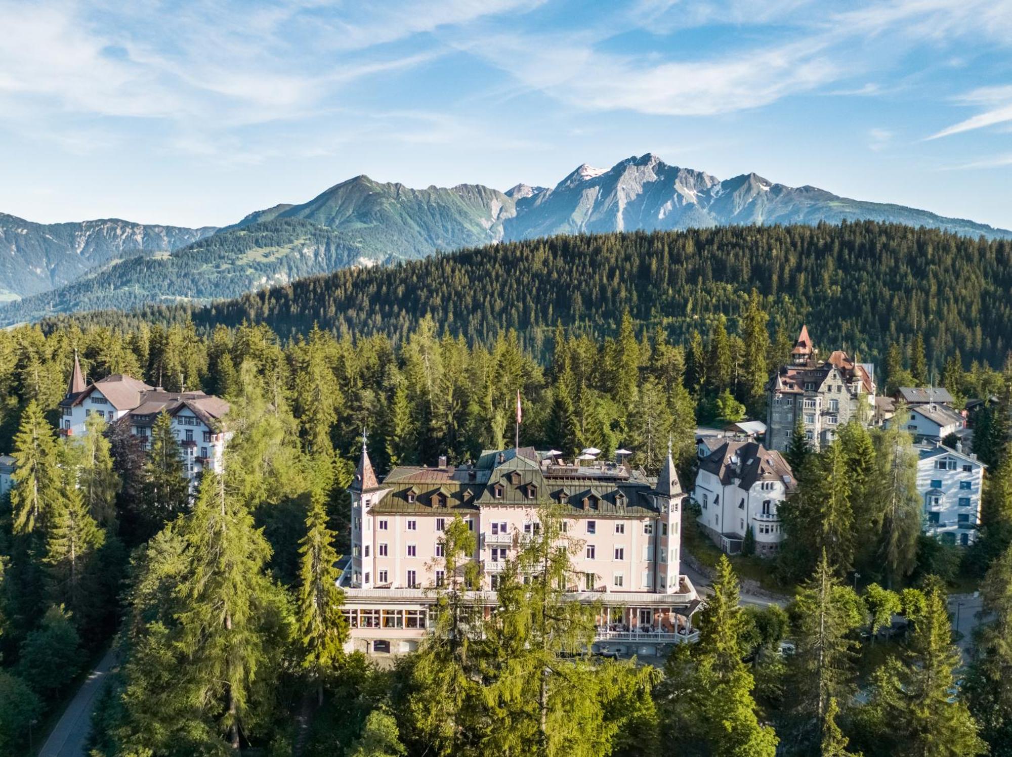 Romantik Hotel Schweizerhof & Spa Flims Esterno foto