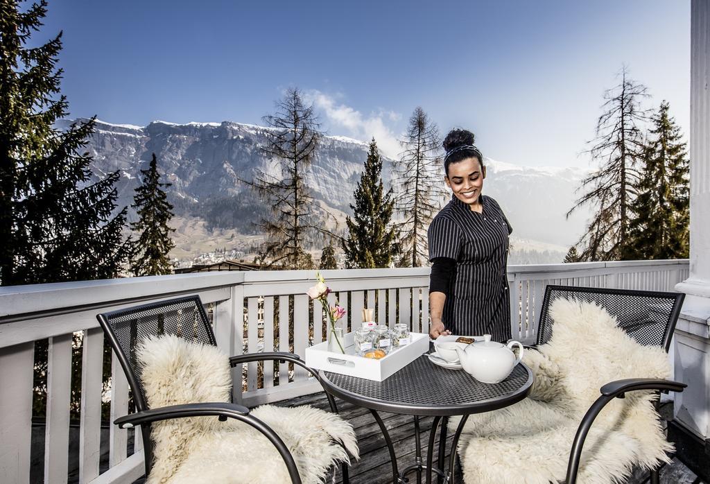 Romantik Hotel Schweizerhof & Spa Flims Esterno foto