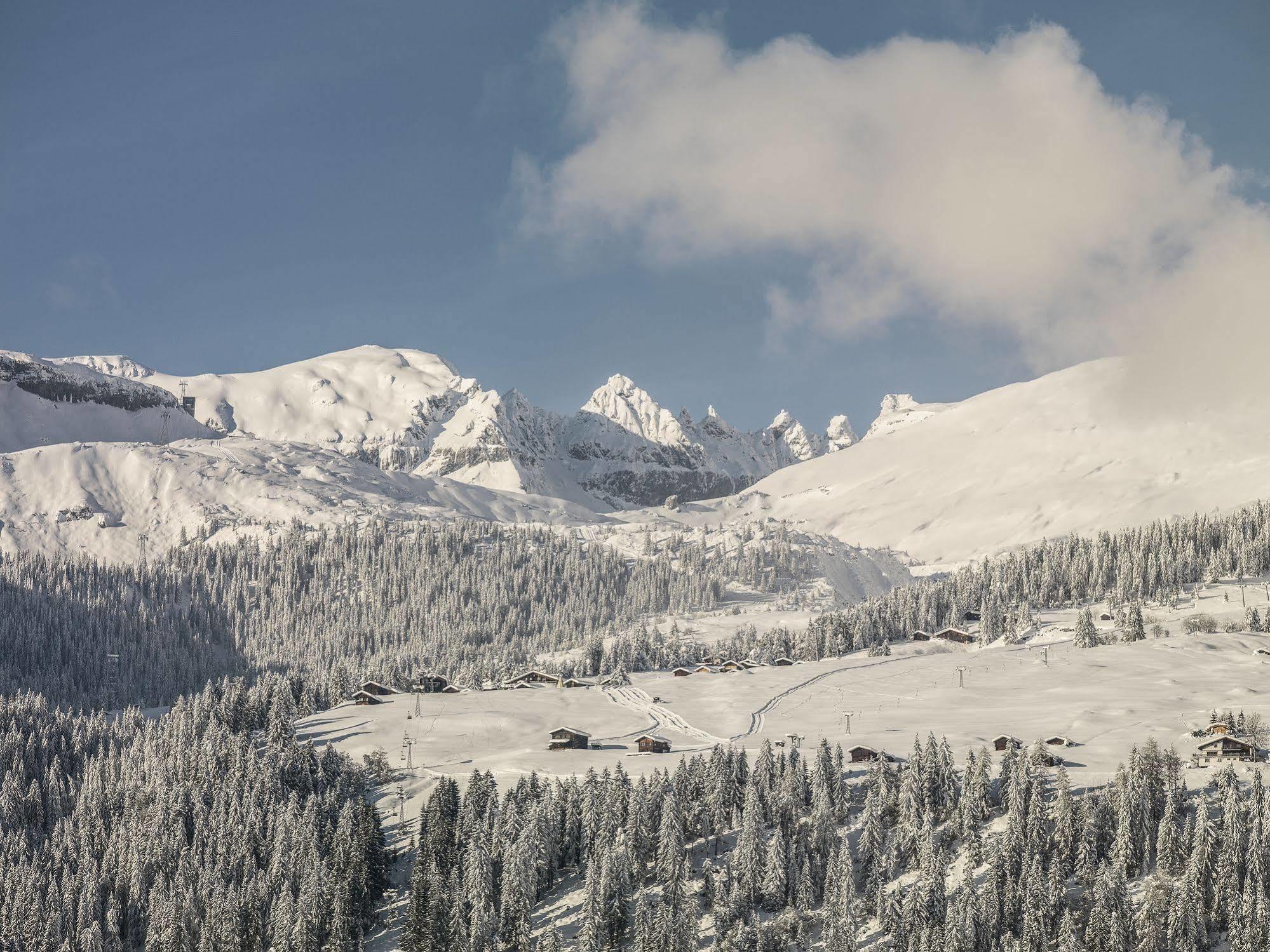 Romantik Hotel Schweizerhof & Spa Flims Esterno foto